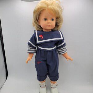 Gotz Puppe Doll FREDERICK #09067 Cloth & Vinyl 19" Realistic Artist Signed w Box